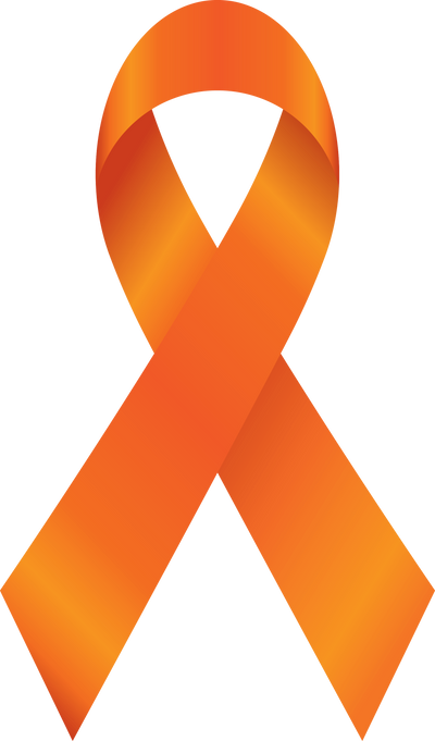 Orange Ribbon Bow